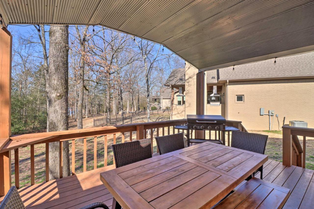 Lakefront Greers Ferry Cabin With Covered Boat Slip! Fairfield Bay Exterior foto